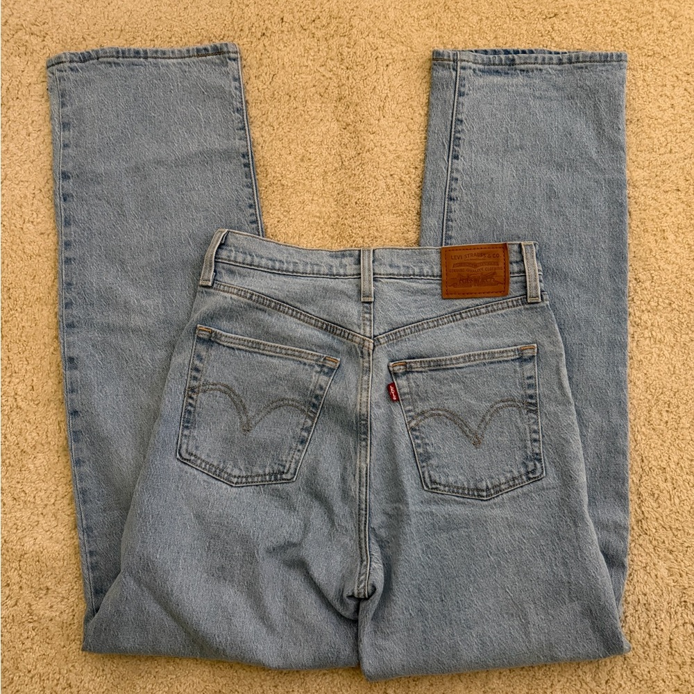 Levi's Light Blue High Rise Jeans - Picture 2 of 3